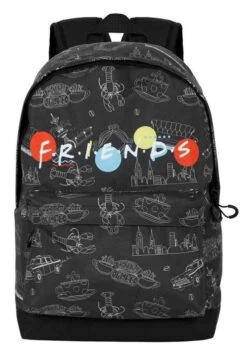 Karactermania Friends Lights Hs Fan 2.0ZainettoBlack Bambini Zaini E Astucci Scuola K3R53I0AU-Q11