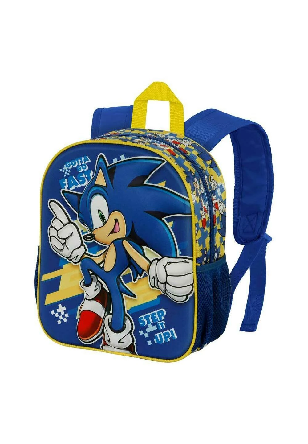 Karactermania Sega-Sonic Step MochilaZainettoAzul Bambini Zaini E Astucci Scuola K3R53I03S-K11 - immagine 3