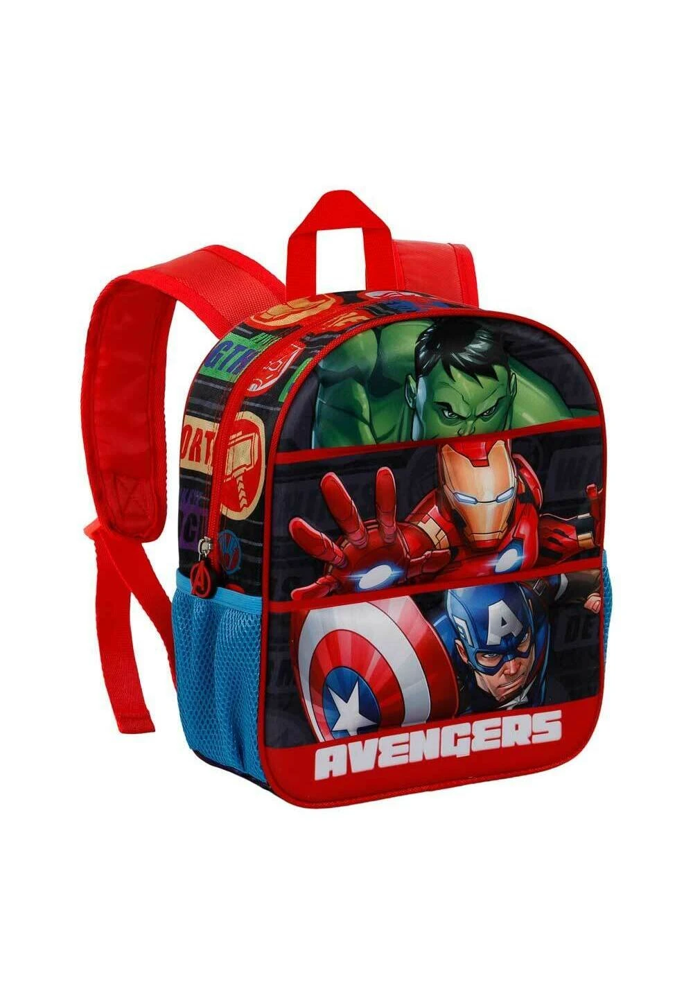 Karactermania Los Vengadores Union Mochila ZainettoRojo Bambini Zaini E Astucci Scuola K3R53P010-G11 - immagine 3