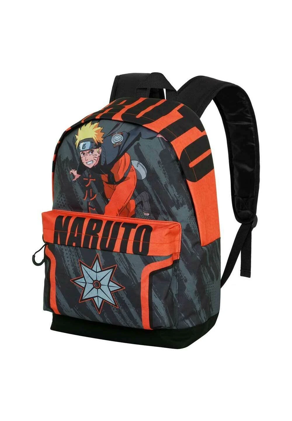 Karactermania Naruto Shuriken Hs Fan 2.0ZainettoGris Bambini Zaini E Astucci Scuola K3R53I0DJ-C11 - immagine 3