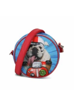 Karactermania Krazymals Bulldog Redondo - Borsa A Tracolla - Azul