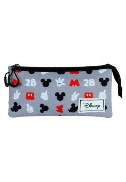 Karactermania Mickey Mouse Portatodo Triple Fan AstuccioGris Bambini Zaini E Astucci Scuola K3R53I0C9-C11
