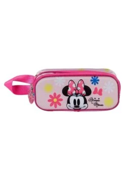 Karactermania Minnie Mouse Floral 3D DobleAstuccioRosa Bambini Zaini E Astucci Scuola K3R53I08T-J11