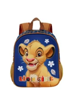 Karactermania Lion King Little Face 3D SmallZainoAzul Bambini Borse & Zaini K3R53I03P-K11