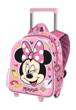 Karactermania Minnie Mouse Wink 3D Mini - Trolley - Rosa