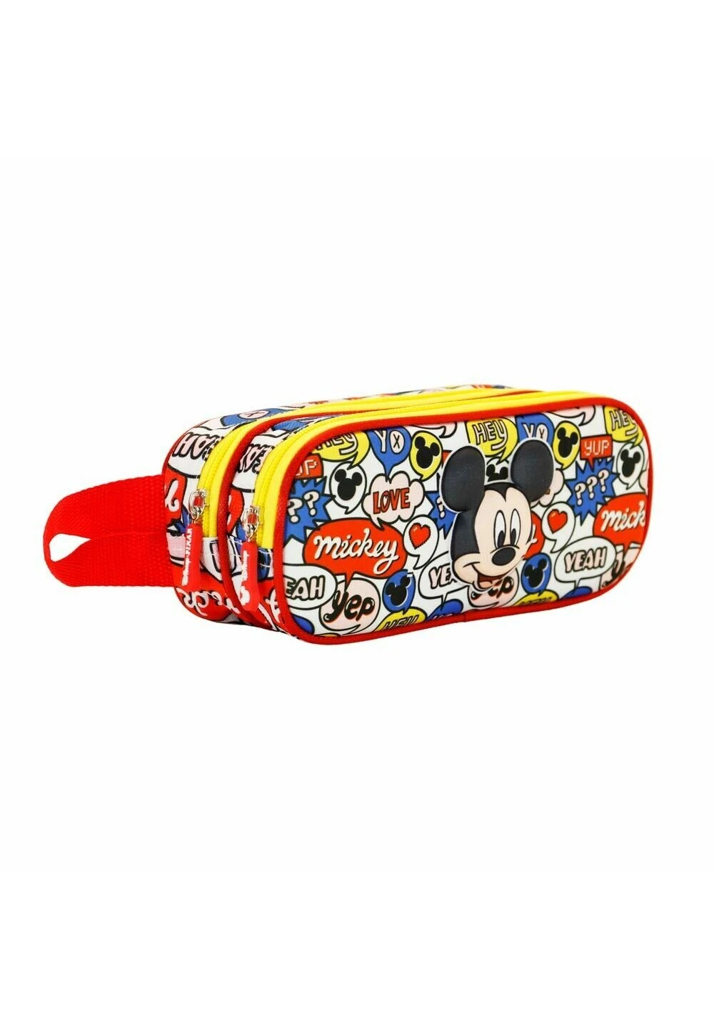 Karactermania Mickey Mouse Yeah 3D DobleAstuccioRojo Bambini Zaini E Astucci Scuola K3R53I090-G11 - immagine 3