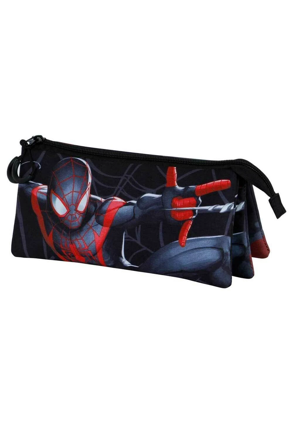Karactermania Spiderman Miles Triple Fan 2 0AstuccioBlack/Red Bambini Zaini E Astucci Scuola K3R53I0BU-Q11 - immagine 3