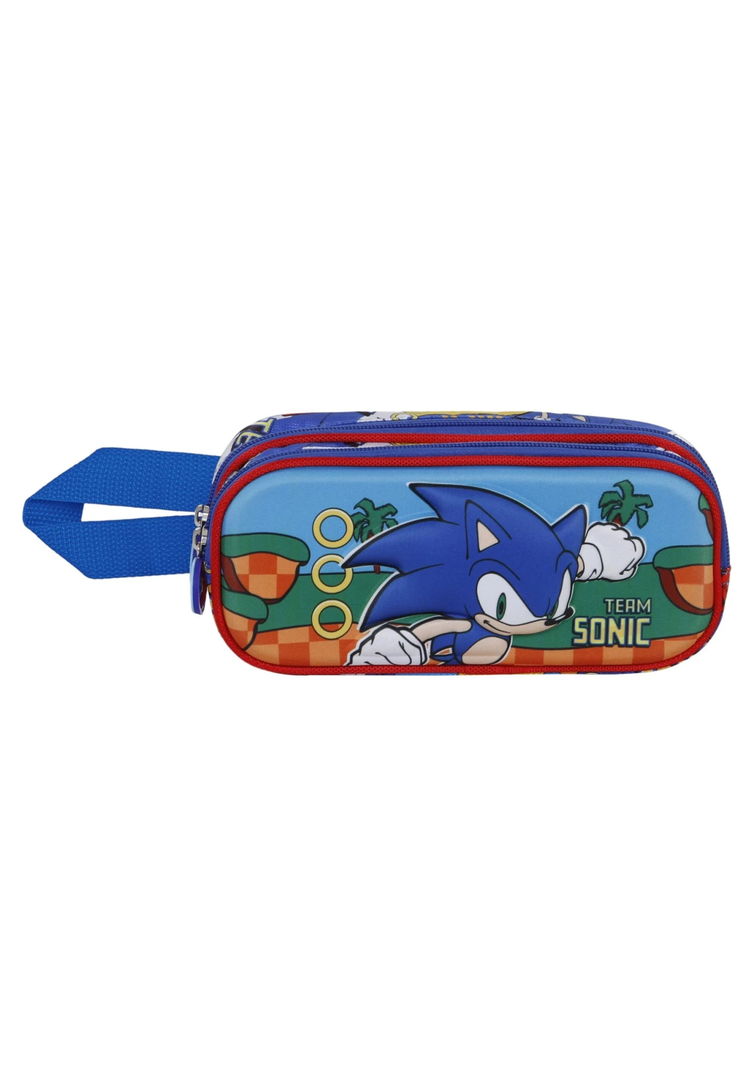 Karactermania Sega-Sonic Team Estuche Portatodo 3DAstuccioAzul Bambini Zaini E Astucci Scuola K3R51F009-K11