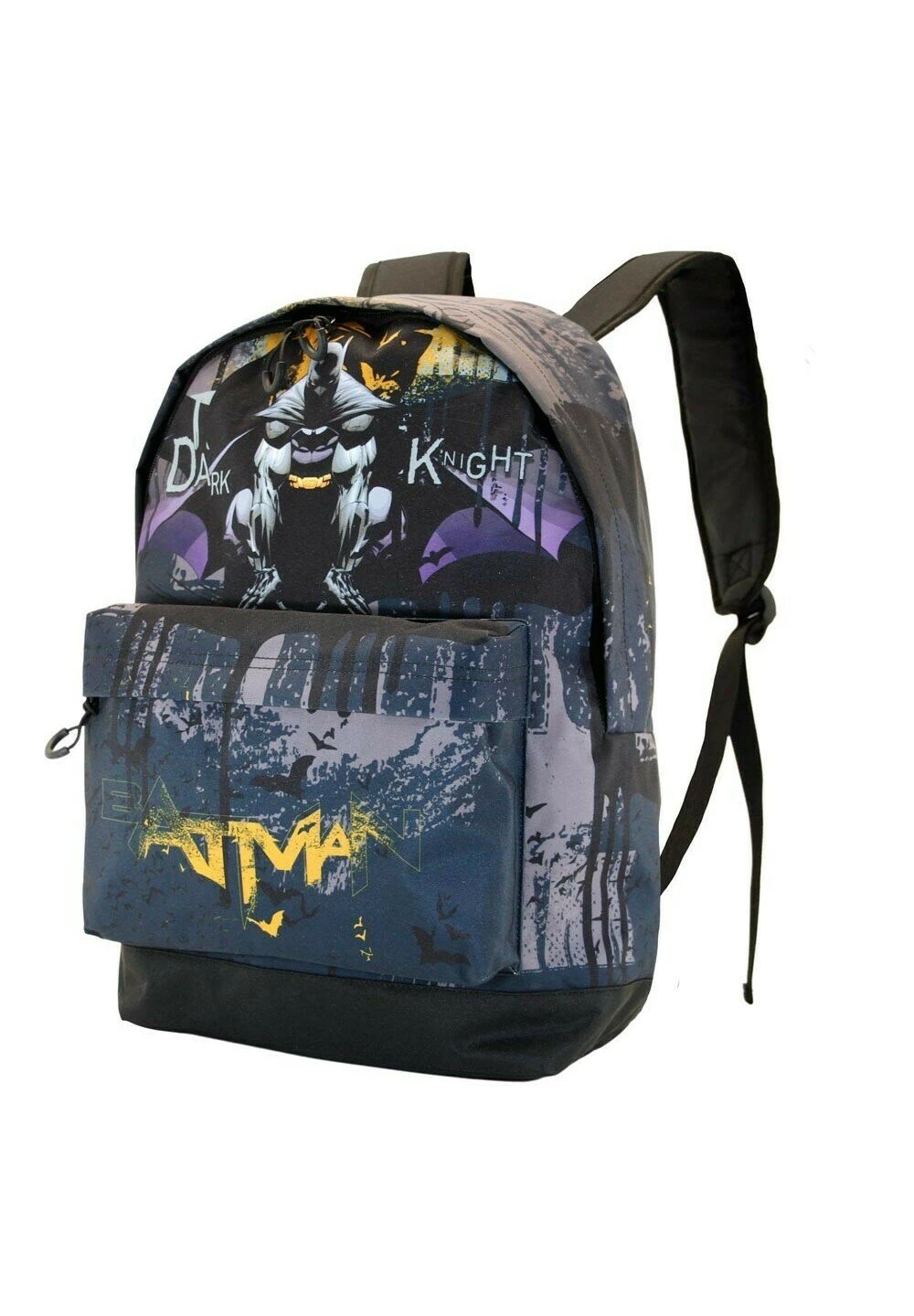 Karactermania Batman Dark Night High SchoolZainoGris Bambini Borse & Zaini K3R53I08W-C11 - immagine 3