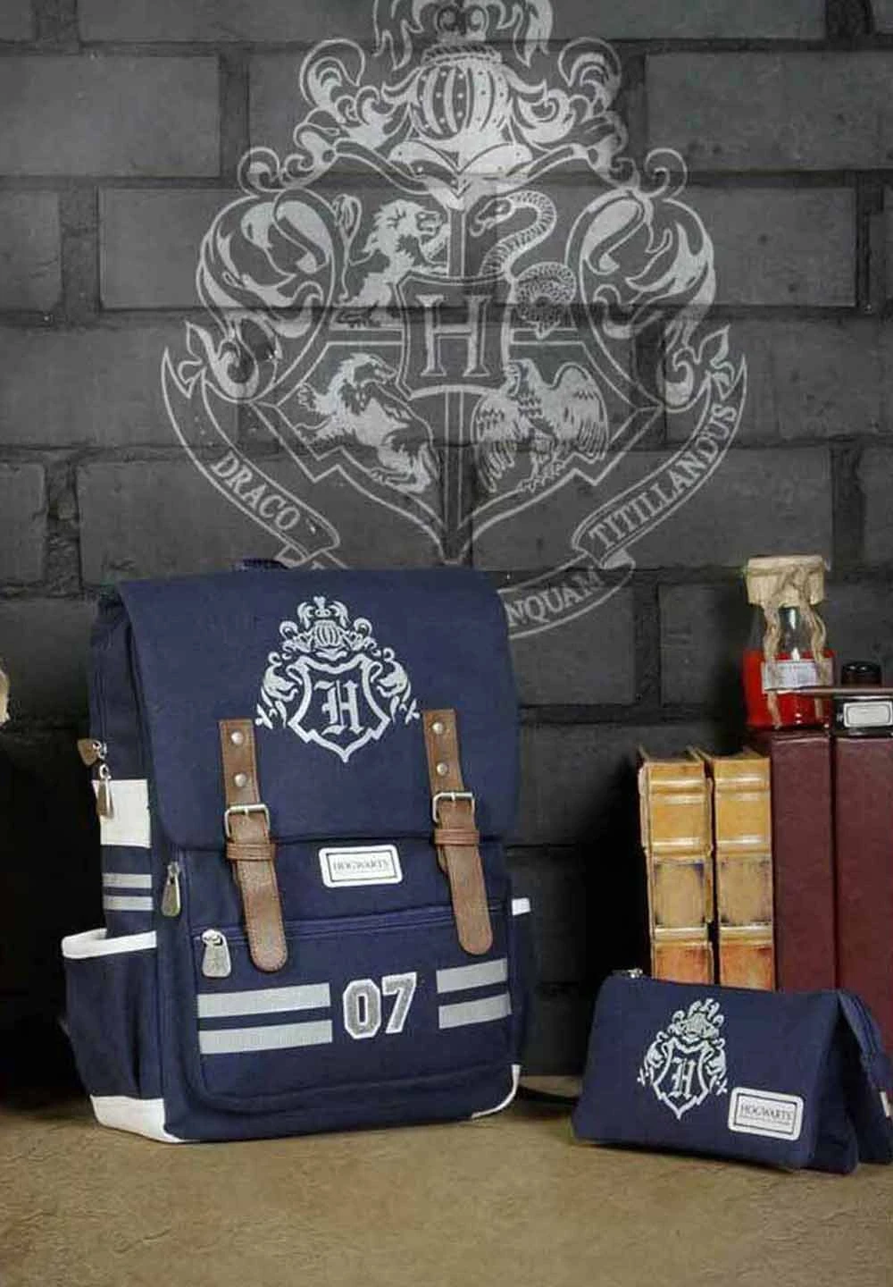 Karactermania Harry Potter Academy Triple HsAstuccioAzul Oscuro Bambini Zaini E Astucci Scuola K3R53G00O-K11 - immagine 4