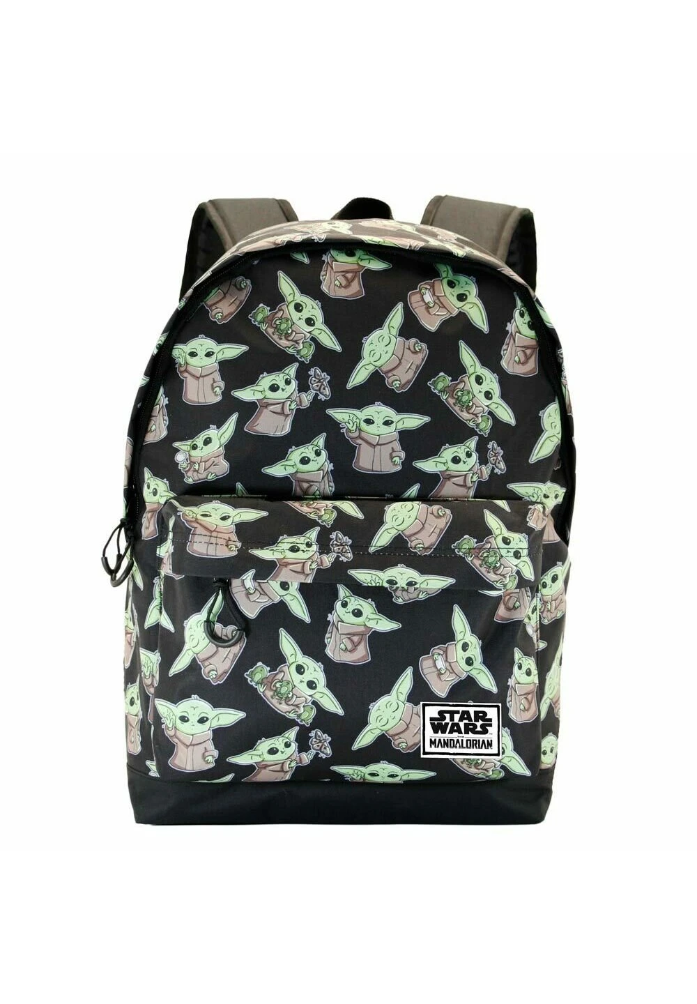 Karactermania The Mandalorian Grogu High SchoolZainoMottled Black/Mint Bambini Borse & Zaini K3R53I0B9-Q11