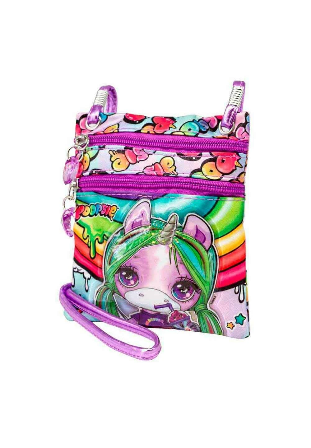 Karactermania Poopsie Slime Surprise Rainbow Action VerticalBorsa A TracollaMulticolor Bambini Borse & Zaini K3R53I0BL-T11 - immagine 3