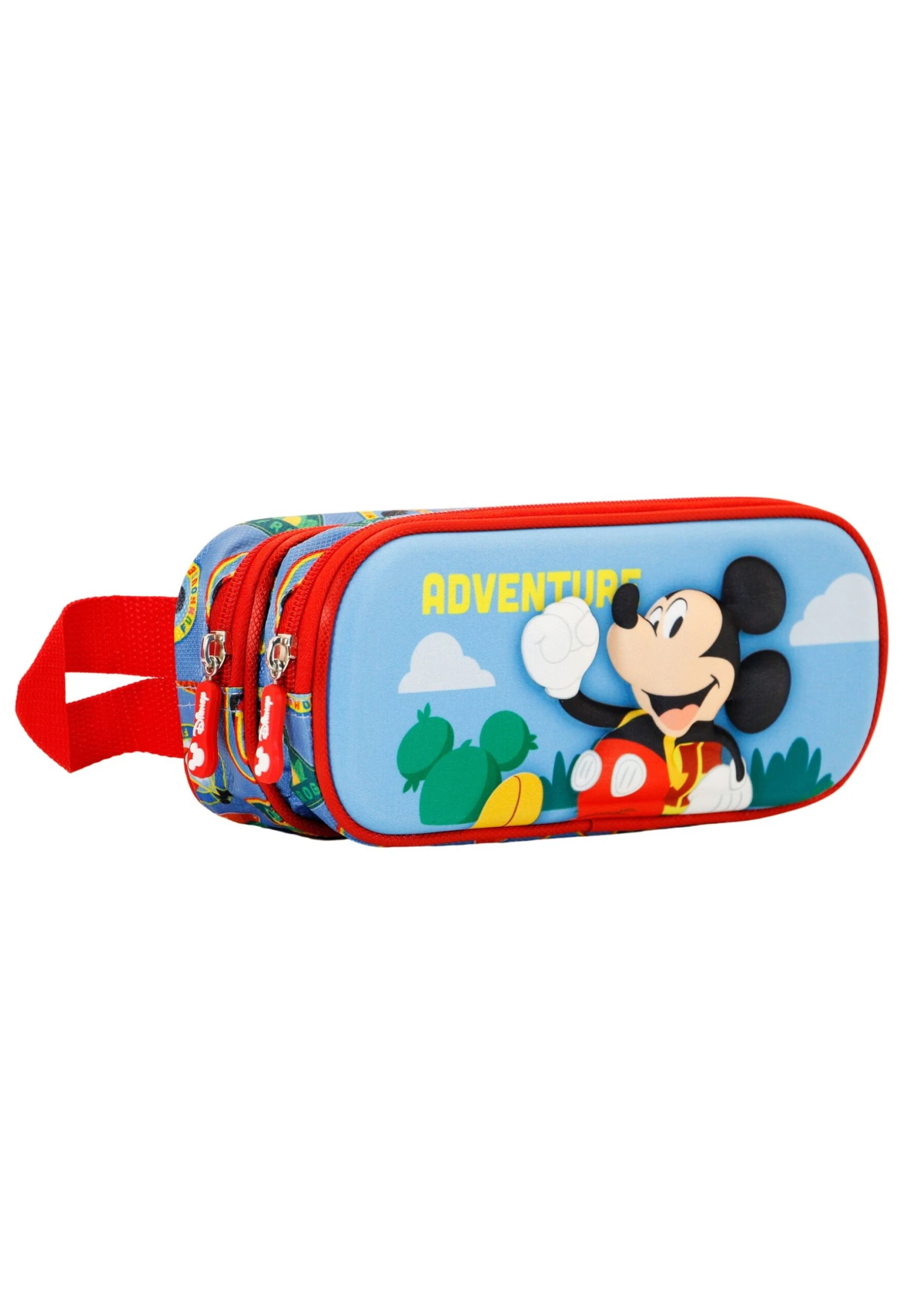 Karactermania Mickey Mouse Adventure 3D DobleAstuccioMulticolor Bambini Zaini E Astucci Scuola K3R53P02E-T11 - immagine 3