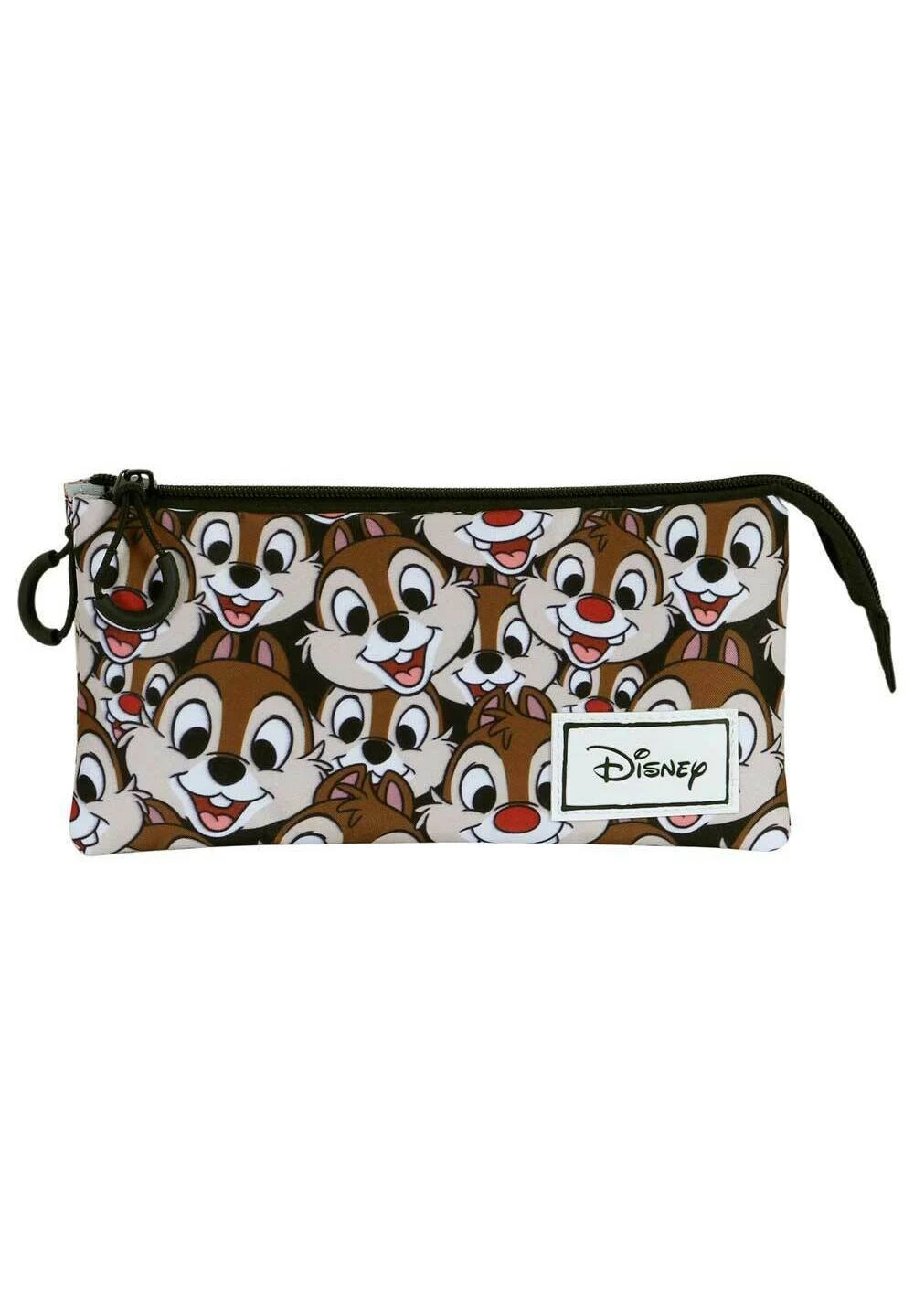 Karactermania Chip Y Chop Nut Portatodo Triple Fan AstuccioMarr贸n Bambini Zaini E Astucci Scuola K3R53I0C6-O11