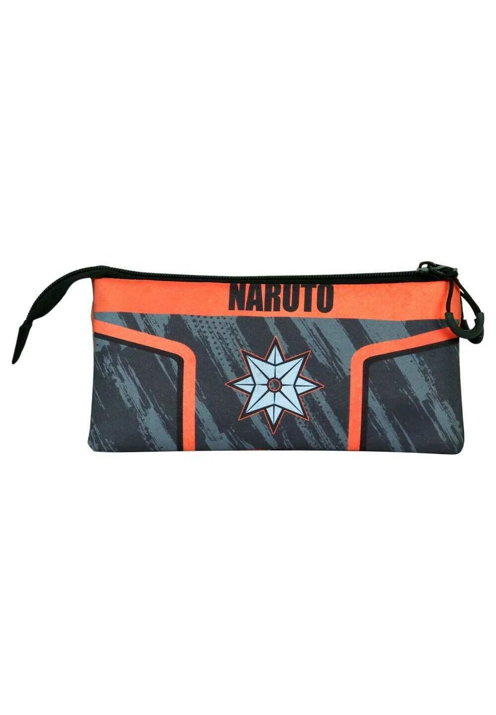 Karactermania Naruto Shuriken Portatodo Triple Fan 2 0AstuccioGris Bambini Zaini E Astucci Scuola K3R53P03I-C11 - immagine 2