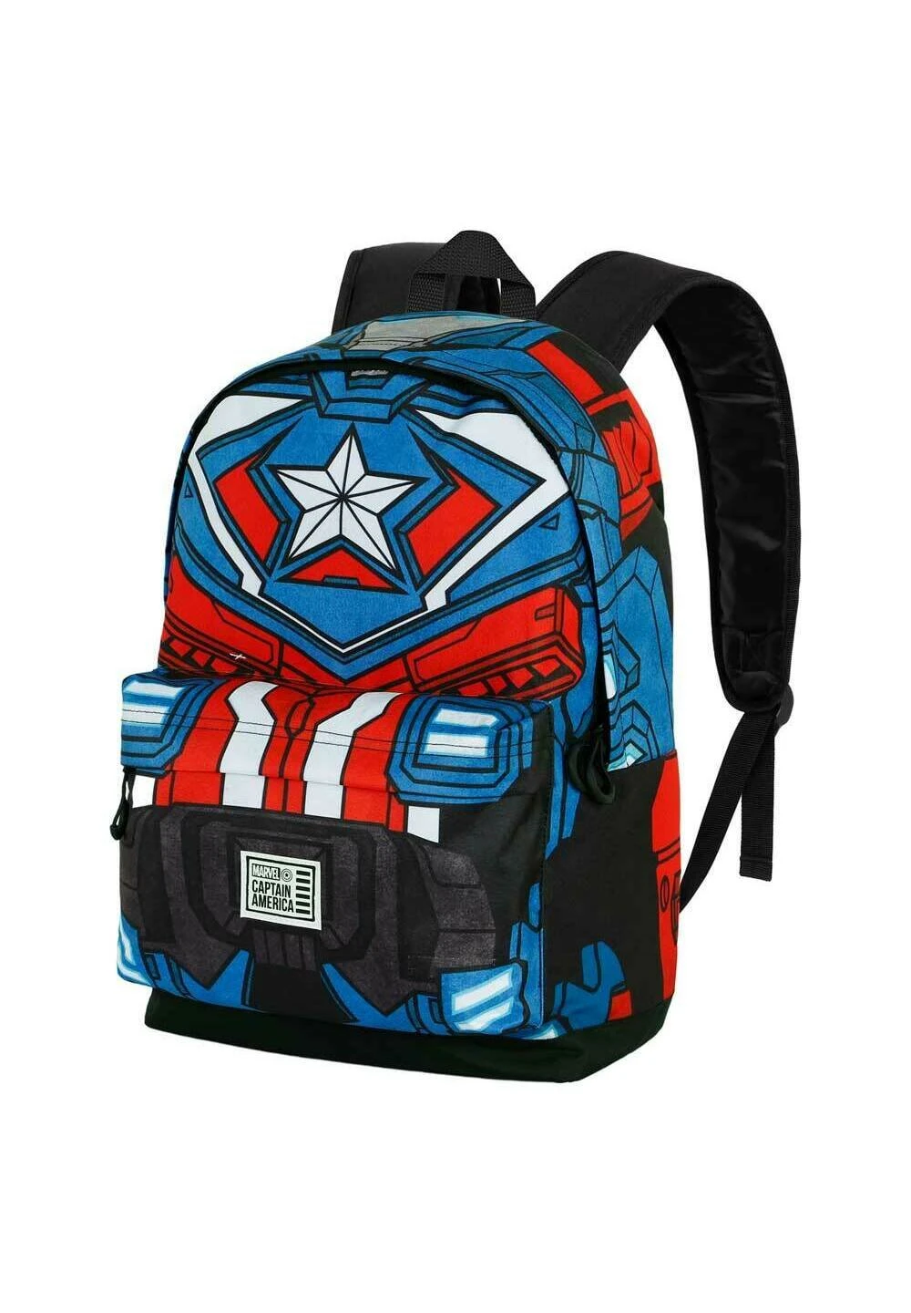 Karactermania Capitán América Tekk Costume Hs Fan 2.0ZainettoAzul Bambini Zaini E Astucci Scuola K3R53I0AQ-K11 - immagine 2