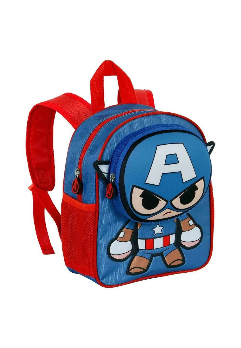 Karactermania Captain America Bobblehead PocketZainoAzul Bambini Borse & Zaini K3R53I0GY-K11 - immagine 4