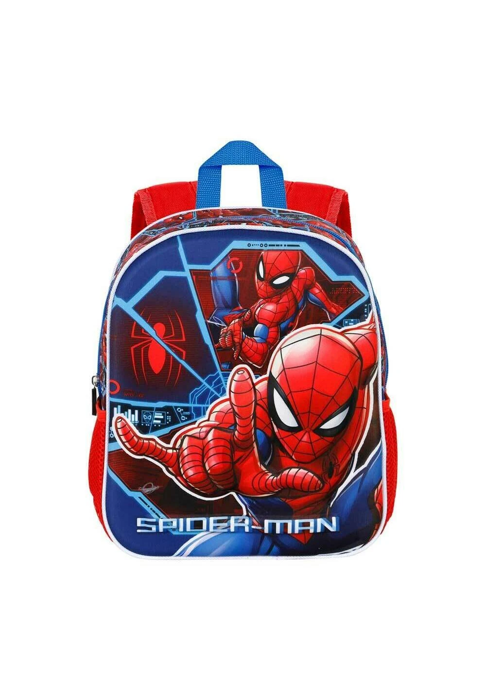 Karactermania Spiderman Brave 3D PequeñaZainettoAzul Bambini Zaini E Astucci Scuola K3R53I0FO-K11
