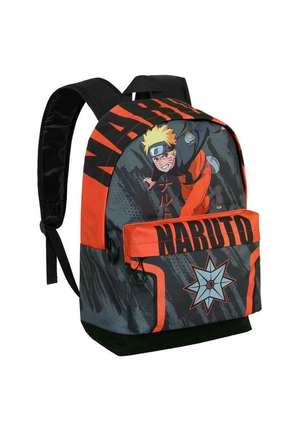 Karactermania Naruto Shuriken Hs Fan 2.0ZainettoGris Bambini Zaini E Astucci Scuola K3R53I0DJ-C11 - immagine 4
