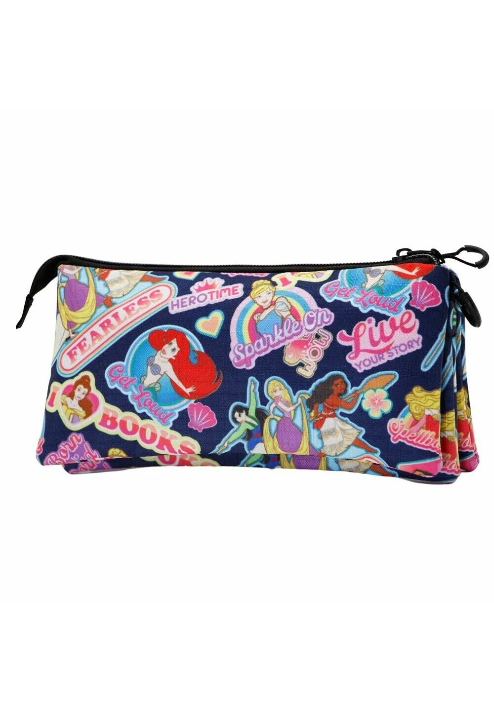 Karactermania Princesas Disney Fearless Triple HsAstuccioMulticolor Bambini Zaini E Astucci Scuola K3R53I095-T11 - immagine 4