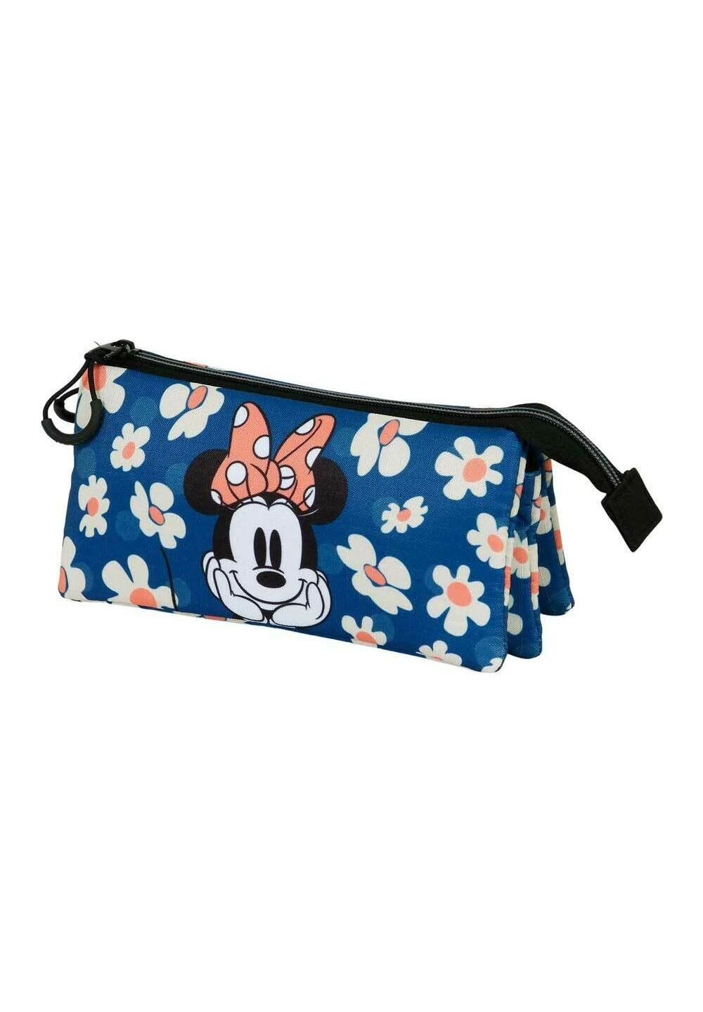 Karactermania Minnie Mouse Happy Field Triple EcoAstuccioAzul Oscuro Bambini Zaini E Astucci Scuola K3R53I0DM-K11