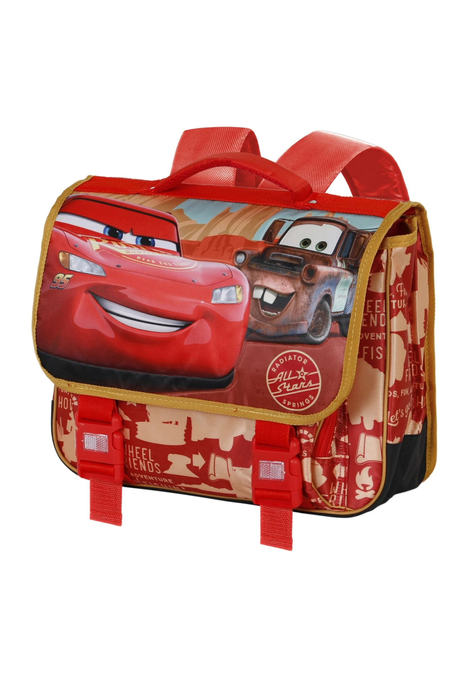 Karactermania Cars 3 Desert Road Cartable 2 0ZainettoRojo Bambini Zaini E Astucci Scuola K3R51Q006-G11
