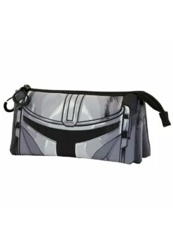 Karactermania The Mandalorian Helmet Triple FanAstuccioGris Bambini Zaini E Astucci Scuola K3R53I05P-C11