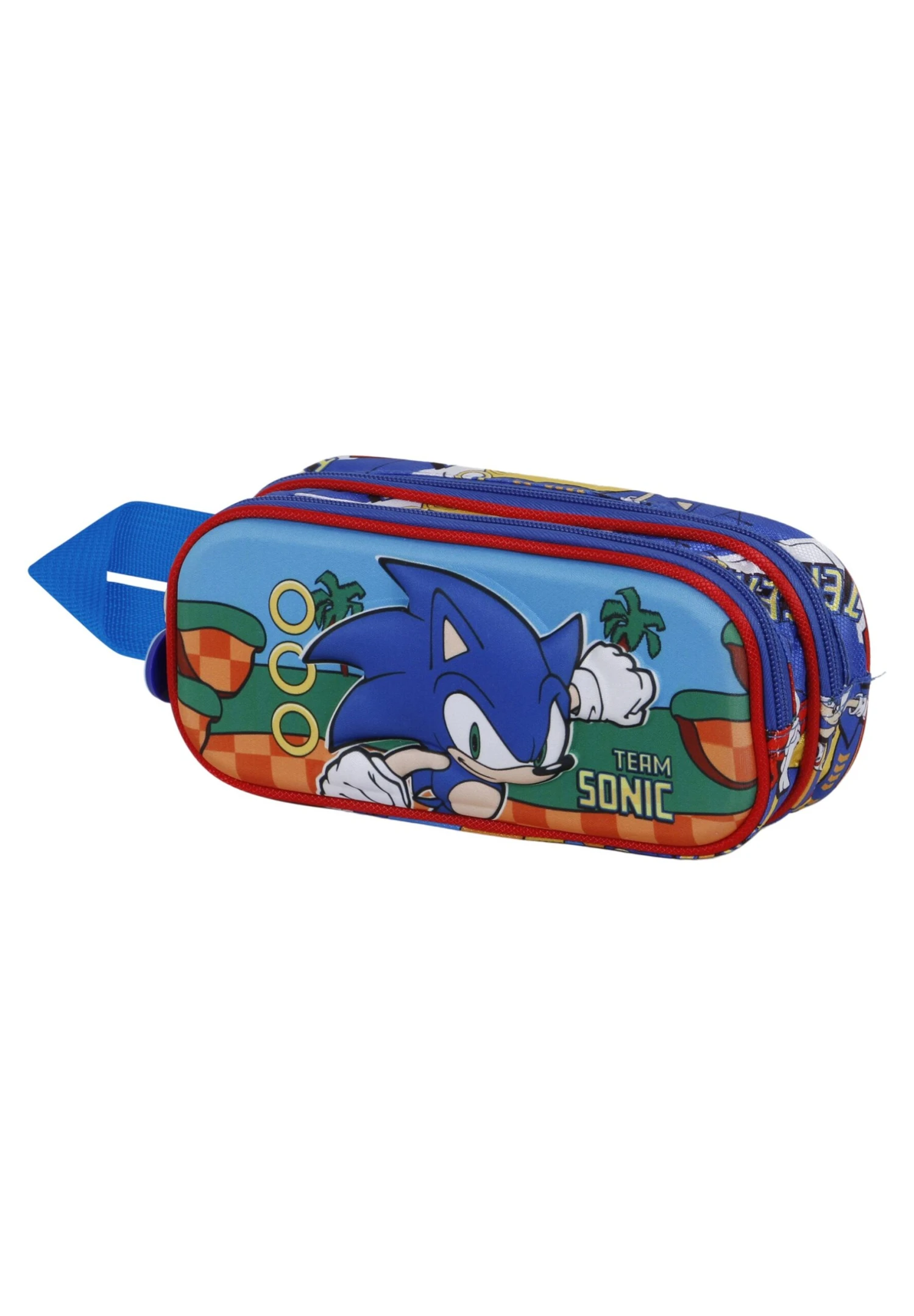 Karactermania Sega-Sonic Team Estuche Portatodo 3DAstuccioAzul Bambini Zaini E Astucci Scuola K3R51F009-K11 - immagine 4