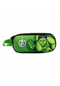 Karactermania Hulk Challenge Portatodo 3D DobleAstuccioVerde Bambini Zaini E Astucci Scuola K3R53I07Q-M11