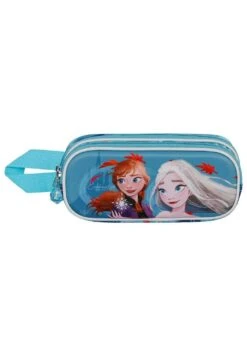 Karactermania Frozen 2 Enchanted 3D DobleAstuccioAzul Bambini Zaini E Astucci Scuola K3R53I0B8-K11