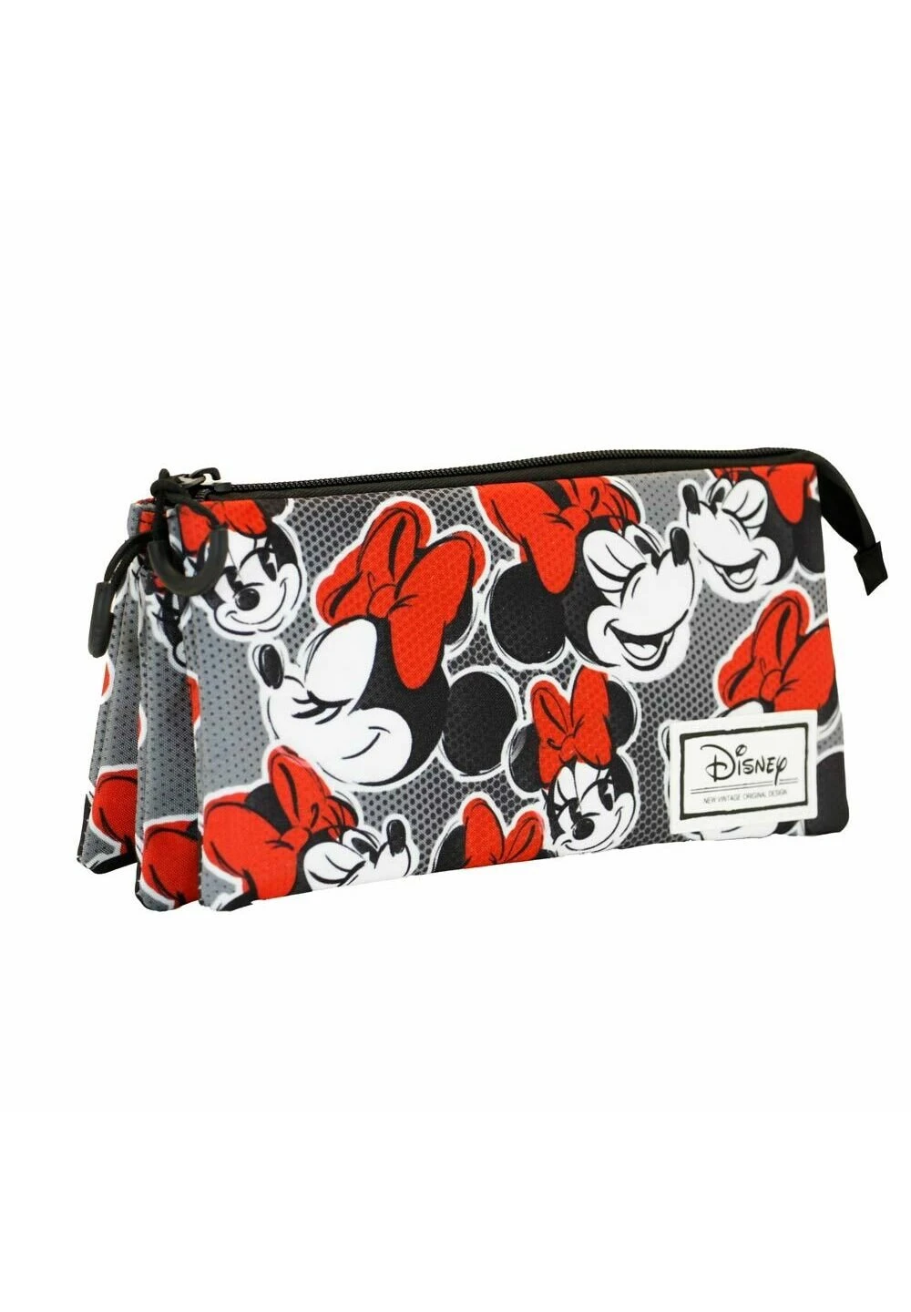 Karactermania Minnie Mouse LashesPortatodo Triple FanAstuccioRojo Bambini Zaini E Astucci Scuola K3R53I05L-G11 - immagine 3