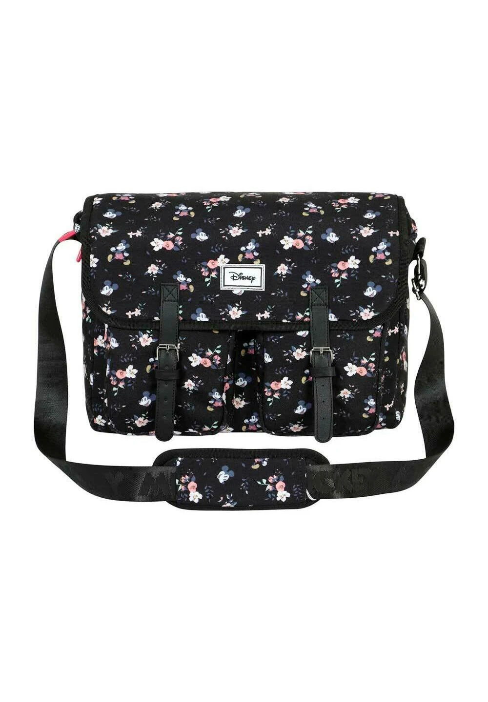 Karactermania Mickey Mouse Nature Satchel Grande - Borsa A Tracolla - Black - immagine 3