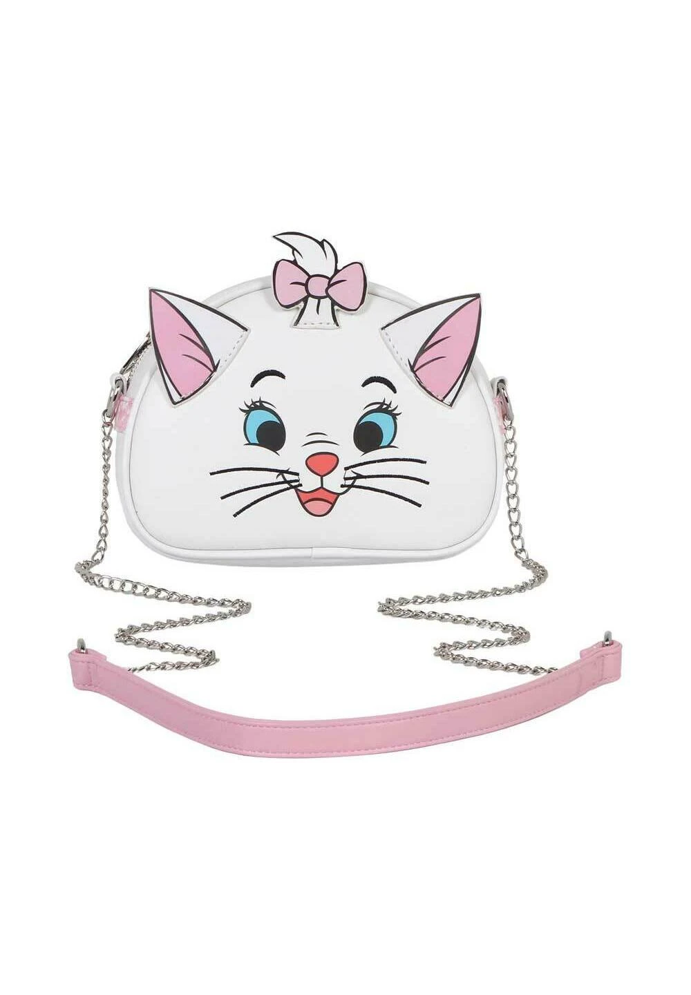 Karactermania Los Aristogatos Marie Face HeadyBorsa A TracollaBlanco Bambini Borse & Zaini K3R53I07F-A11