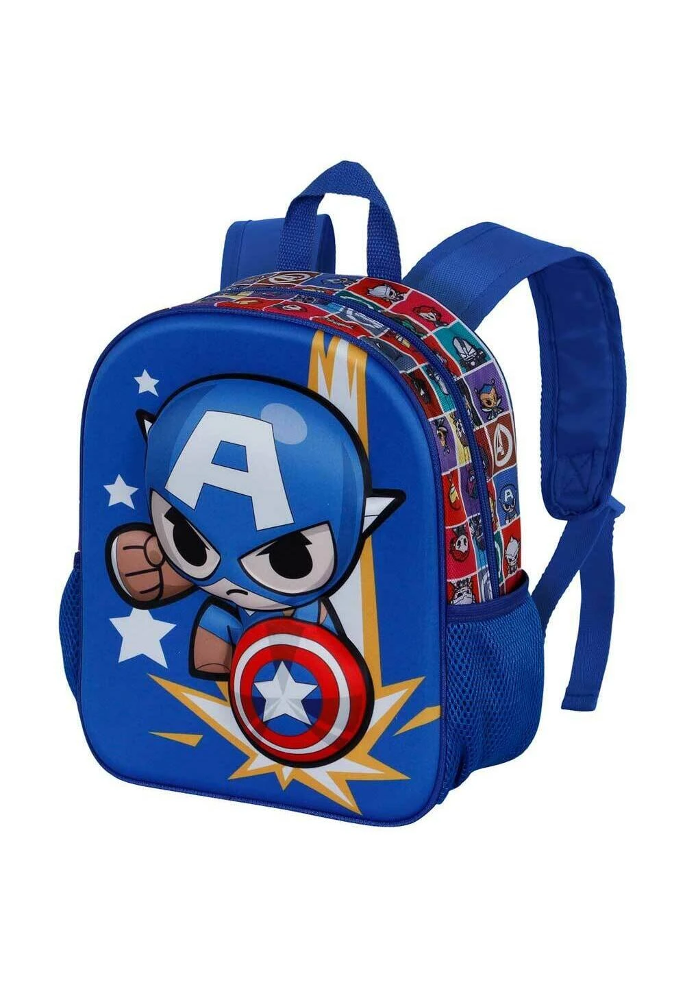 Karactermania Captain America Punch 3D Small - Zaino - Azul - immagine 3