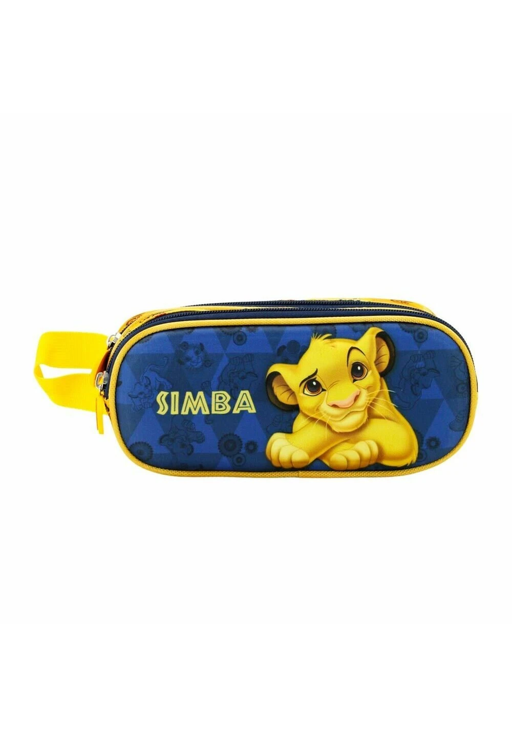 Karactermania El Rey León Simba Rest 3D DobleAstuccioAzul Oscuro Bambini Zaini E Astucci Scuola K3R53I0EA-K11