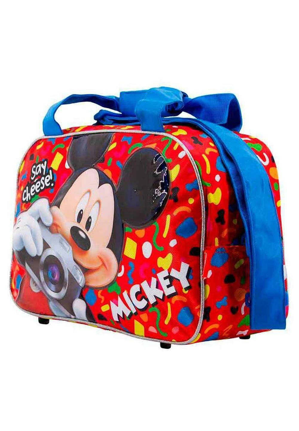 Karactermania Mickey Mouse Say Cheese Bolsa De DeporteBorsa Da ViaggioRojo Bambini Borse & Zaini K3R54H002-G11 - immagine 4