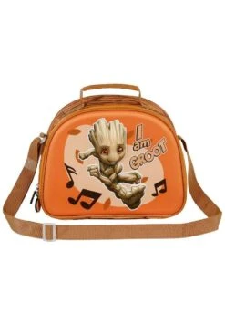 Karactermania I Am Groot Soundtrack Portamerienda 3DBorsa A TracollaBrown Orange Bambini Borse & Zaini K3R53I03Q-O11