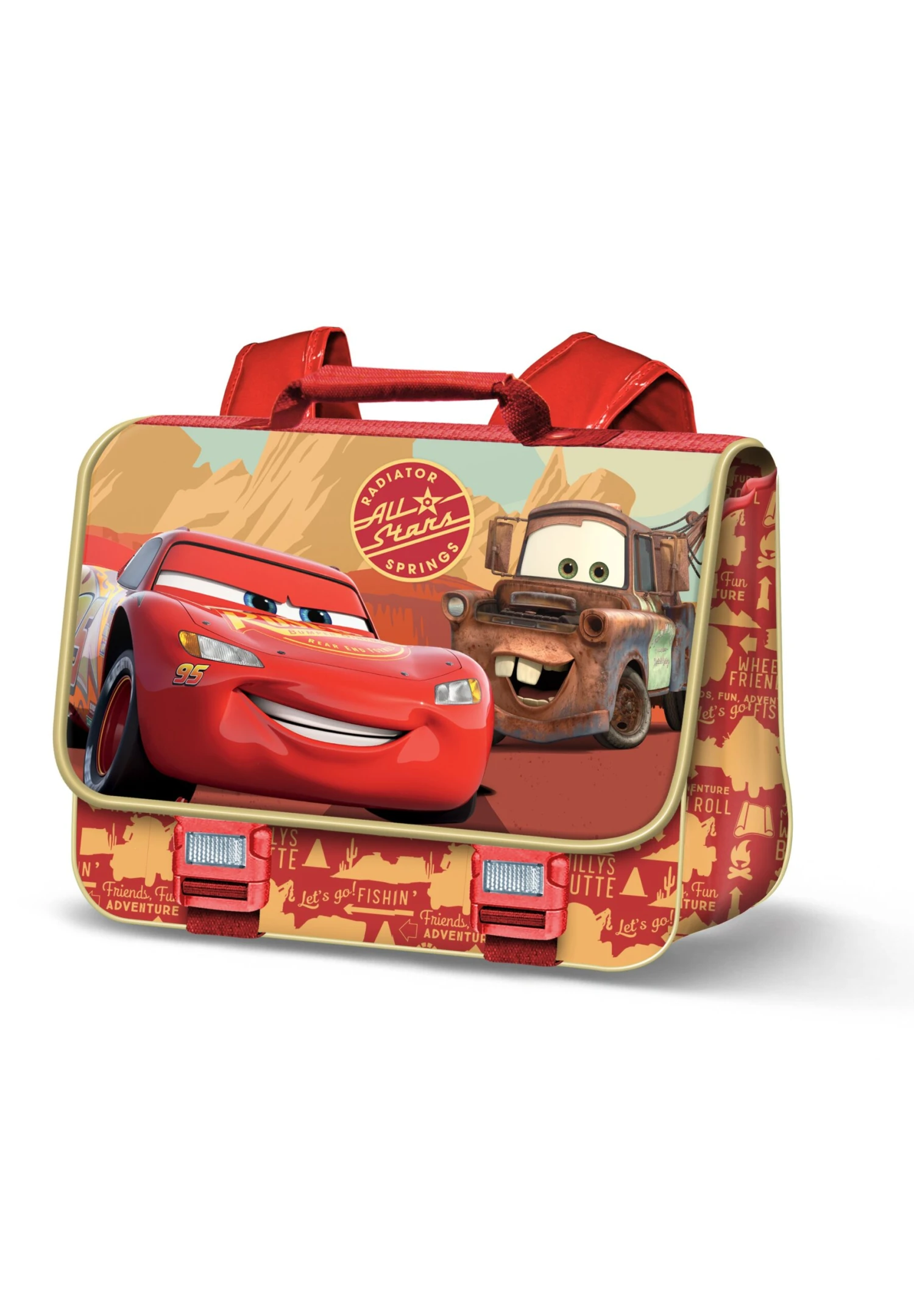 Karactermania Cars 3 Desert Road Cartable 2 0ZainettoRojo Bambini Zaini E Astucci Scuola K3R51Q006-G11 - immagine 4