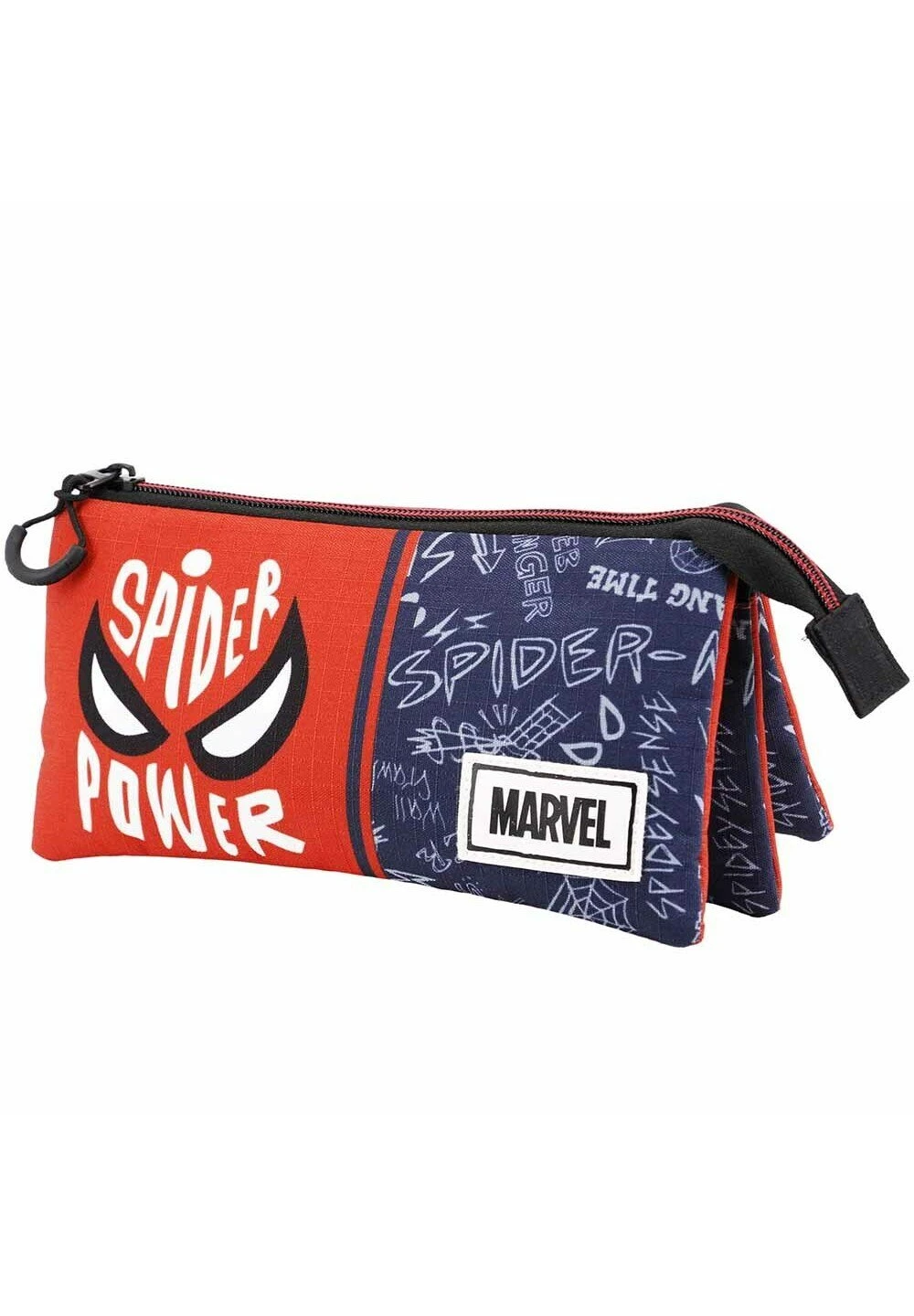 Karactermania Spiderman Strife Triple Hs AstuccioRojo Bambini Zaini E Astucci Scuola K3R53I06N-G11 - immagine 3