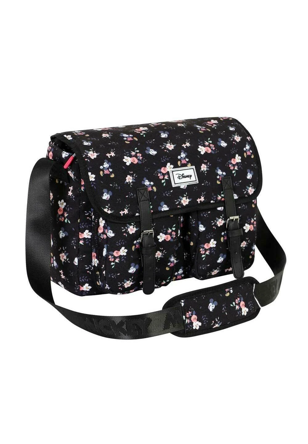 Karactermania Mickey Mouse Nature Satchel Grande - Borsa A Tracolla - Black - immagine 4