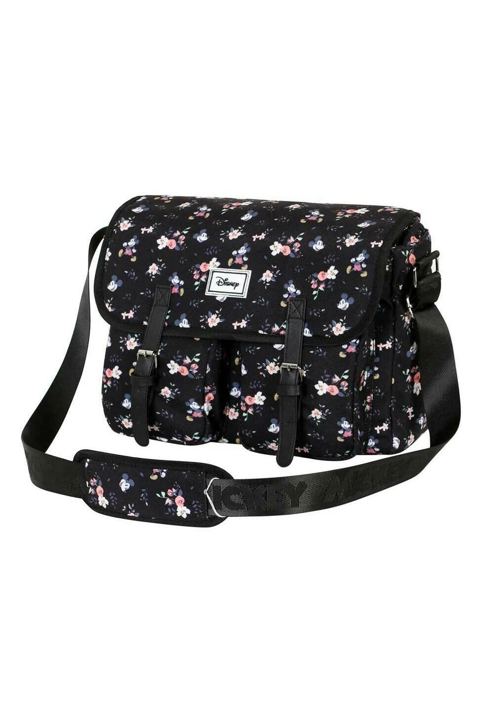 Karactermania Mickey Mouse Nature Satchel Grande - Borsa A Tracolla - Black