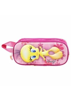 Karactermania Tweety (Piolín) Flowers Portatodo 3D DobleAstuccioRosa Bambini Zaini E Astucci Scuola K3R53I0E4-J11