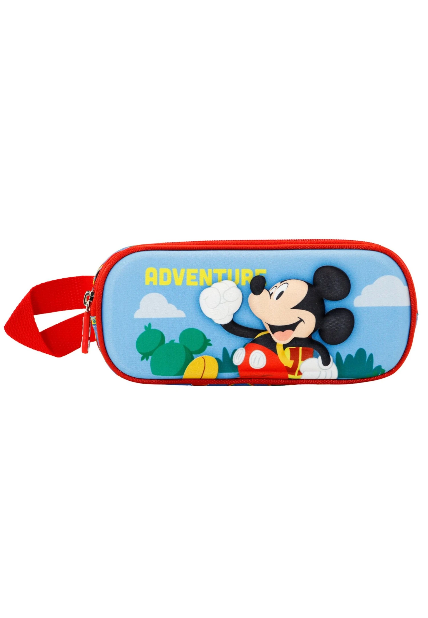 Karactermania Mickey Mouse Adventure 3D DobleAstuccioMulticolor Bambini Zaini E Astucci Scuola K3R53P02E-T11