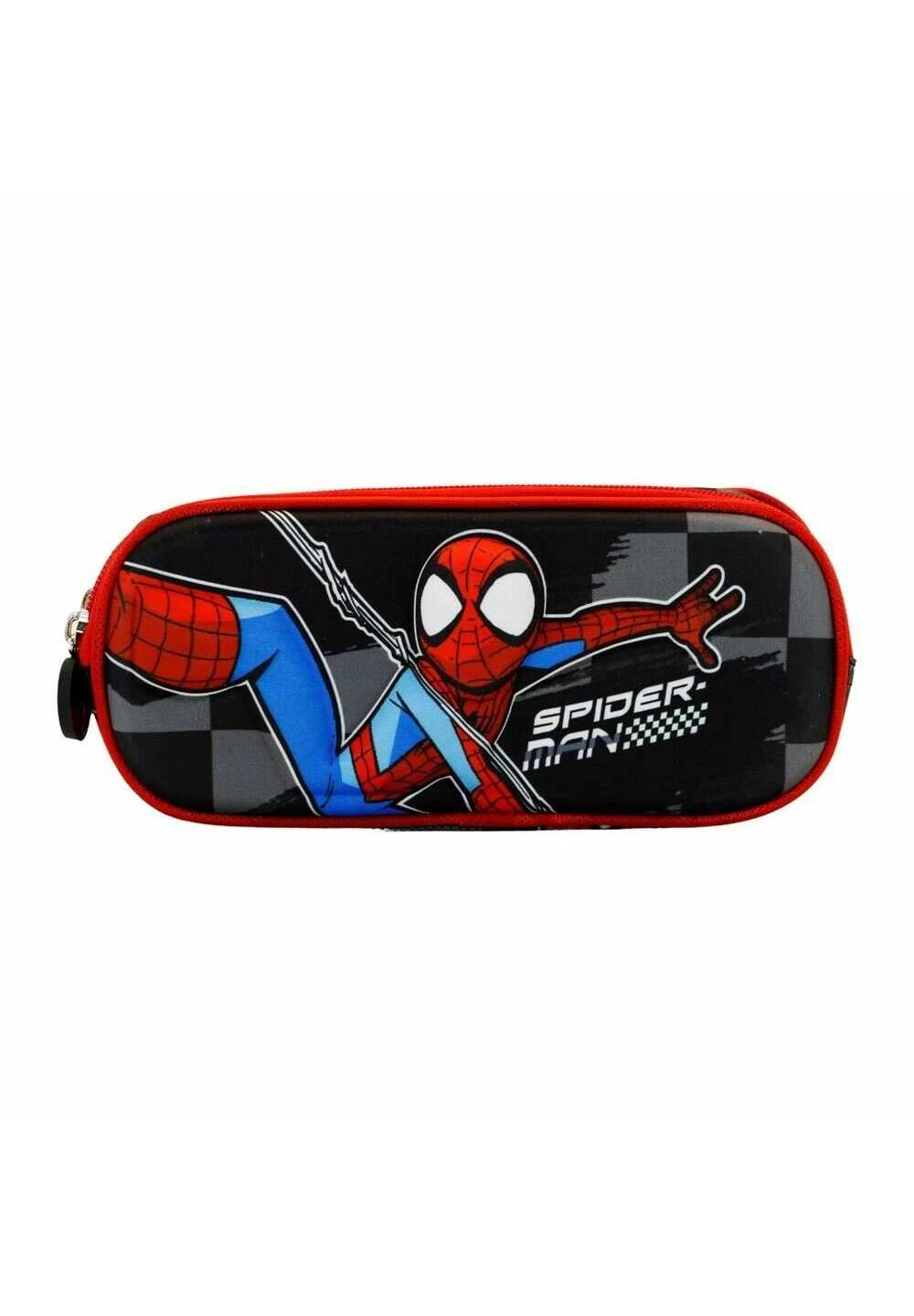 Karactermania Spiderman Rally Estuche Portatodo 3D DobleAstuccioBlack Bambini Zaini E Astucci Scuola K3R53I0CJ-Q11