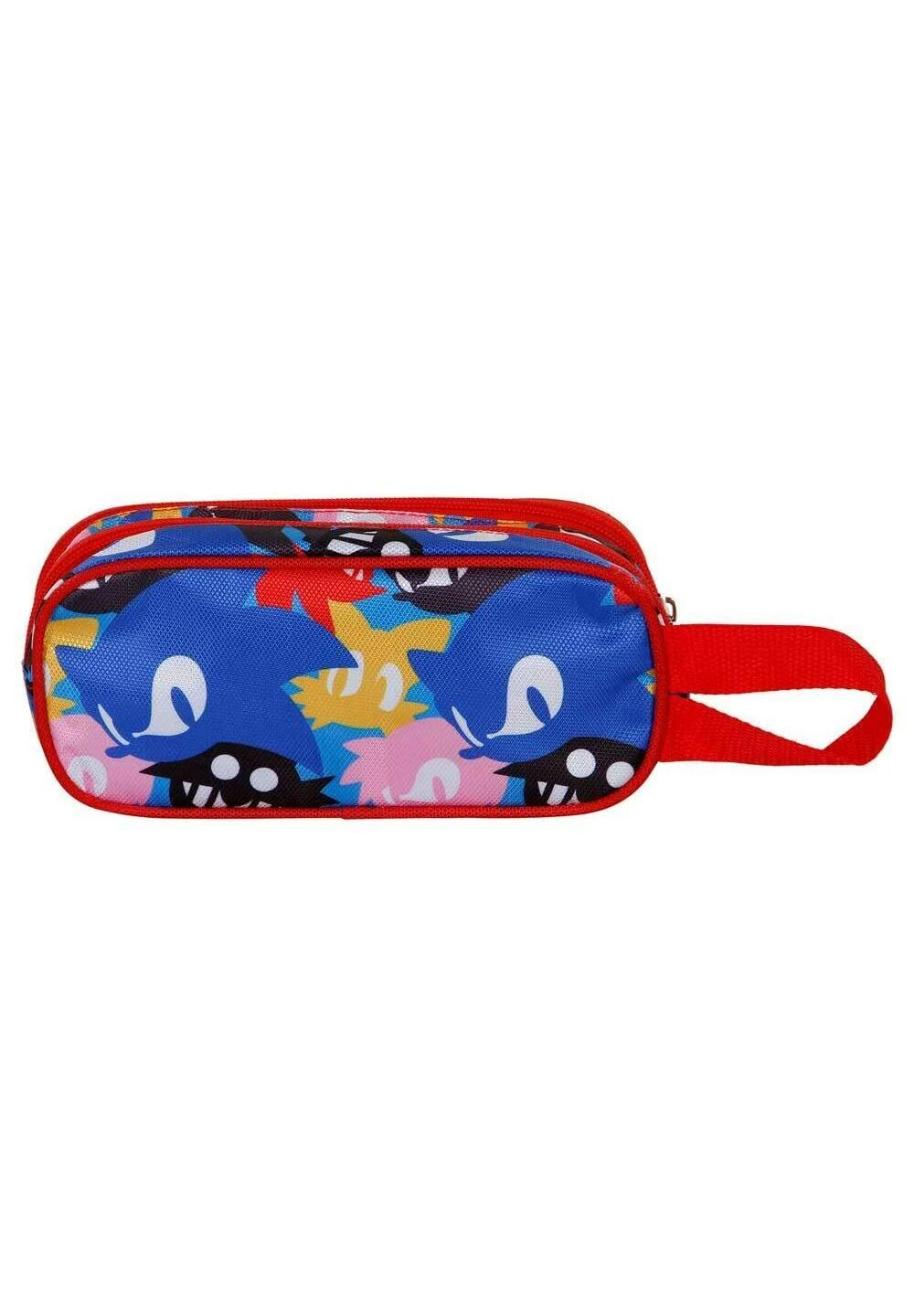 Karactermania Sega-Sonic Friends Estuche 3D DobleAstuccioAzul Bambini Zaini E Astucci Scuola K3R53P02W-K11 - immagine 2
