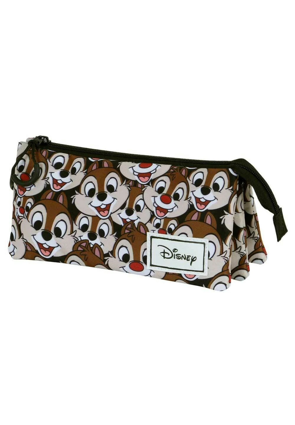 Karactermania Chip Y Chop Nut Portatodo Triple Fan AstuccioMarr贸n Bambini Zaini E Astucci Scuola K3R53I0C6-O11 - immagine 3