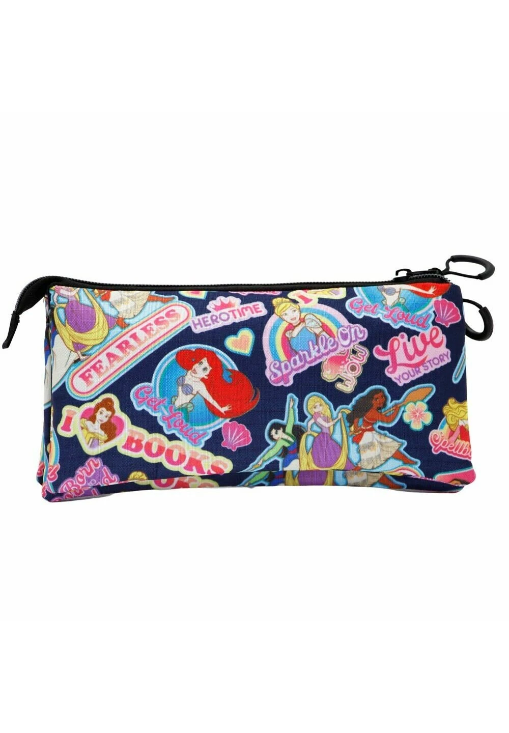 Karactermania Princesas Disney Fearless Triple HsAstuccioMulticolor Bambini Zaini E Astucci Scuola K3R53I095-T11 - immagine 2