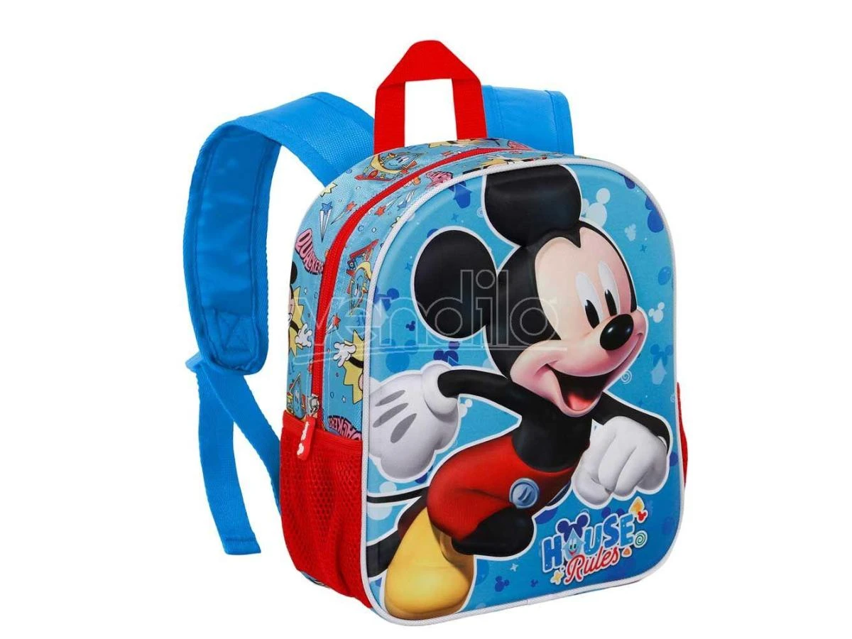 Disney Mickey House 3d Zaino 31cm Karactermania - immagine 2