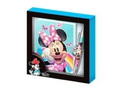 Disney Minnie Arcobaleno Diario + Pen Set Karactermania