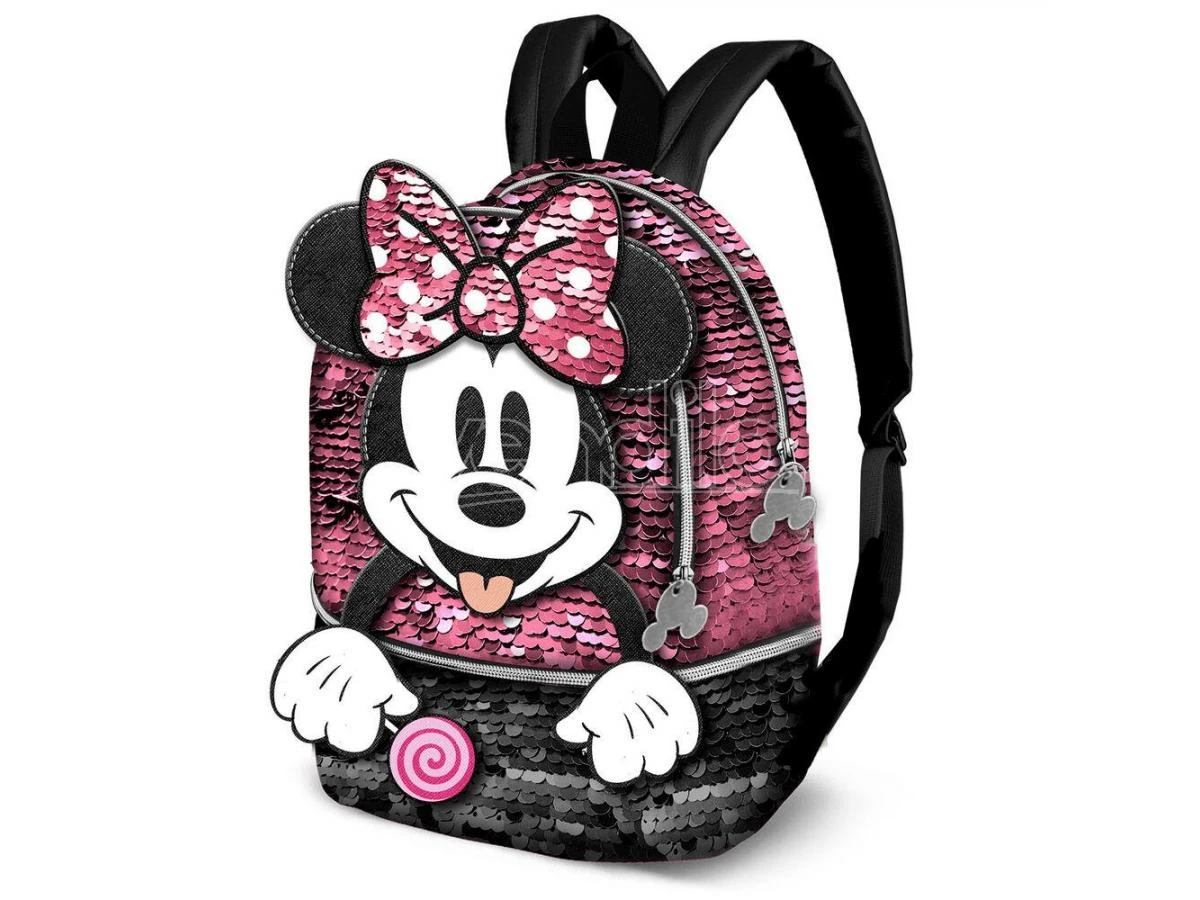 Disney Minnie Lollipop Paillettes Zaino 32cm Karactermania